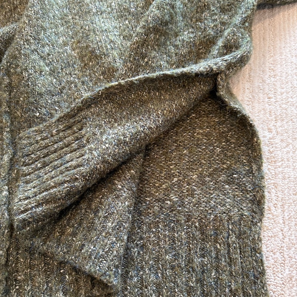 Ruby Moon Chunky & Soft Olive Knit Turtle Neck. S… - image 2